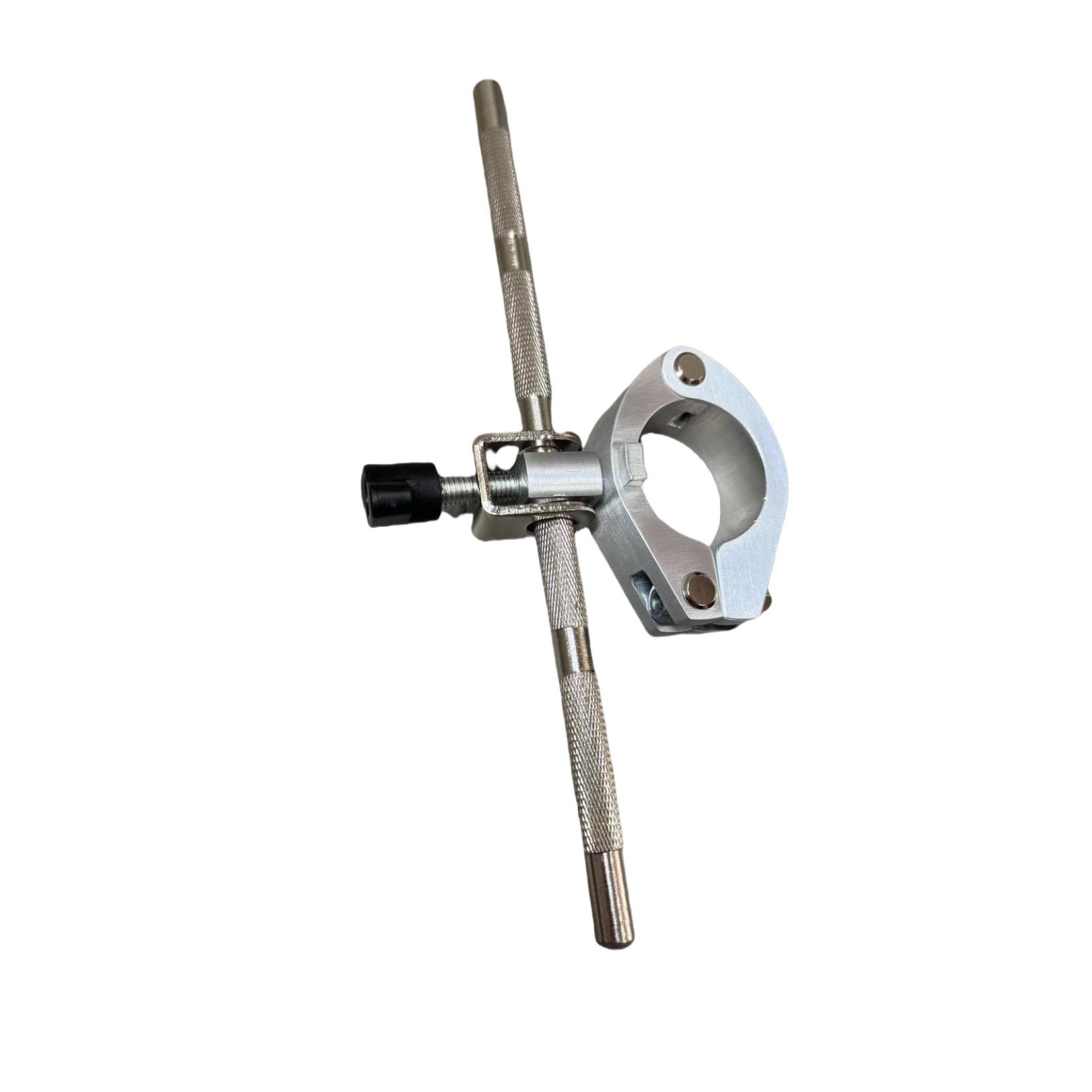 Adjustable Right Angle Pipe Clamp with Memory Lock for Drum Rack Systems