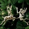 1PC Plastic Gifts Elk Holiday Butterfly Christmas Tree Ornaments Party Multiple Options Available