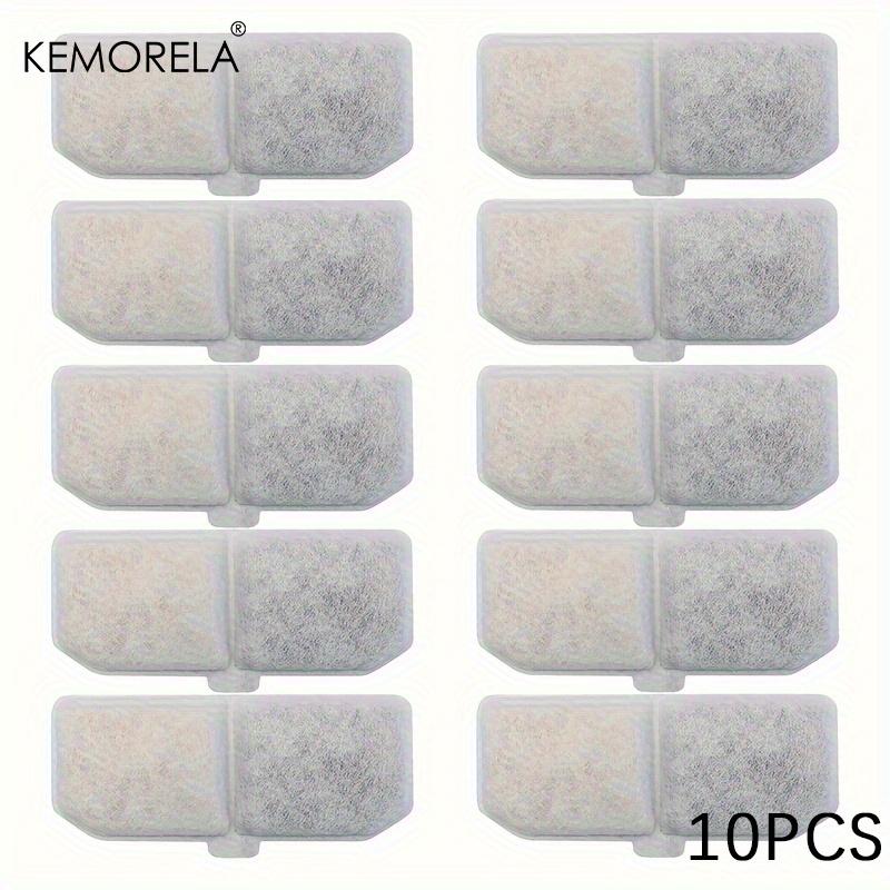 

10/16PC Activated Carbon Filters for Pet Water Fountain Replacement 113x43mm Resin Core Compatible with Cat Dog Smart Dispensers