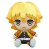 Demon Slayer Chibi Plush Toy Zenitsu Agatsuma Soft Stuffed Figure 20cm