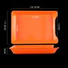 Melamine Buffet Serving Tray with Compartments
