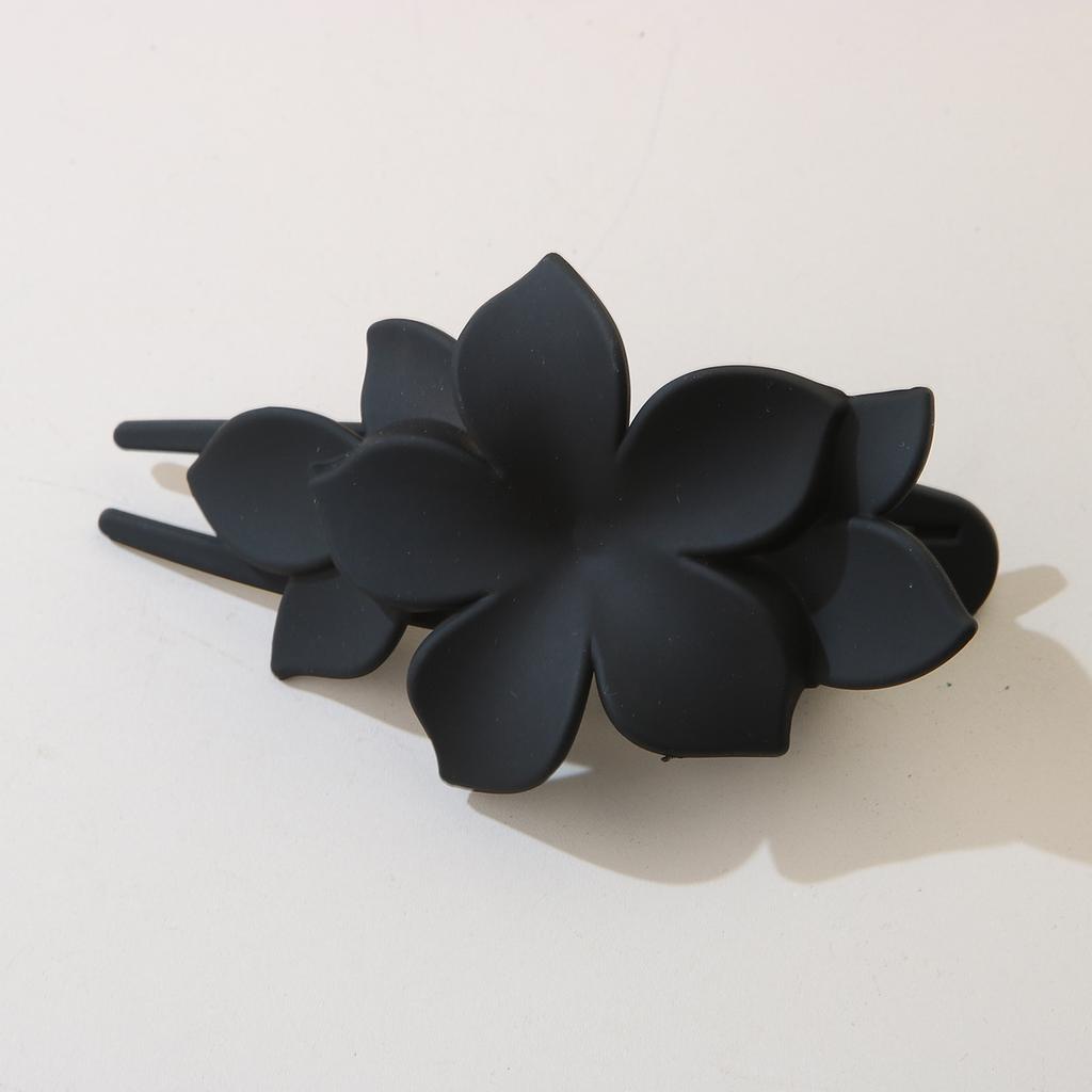 Duckbill Clip Flower Hairpin Women's Summer Korean Style All-match Hairpin Back of The Head Bun Headdress