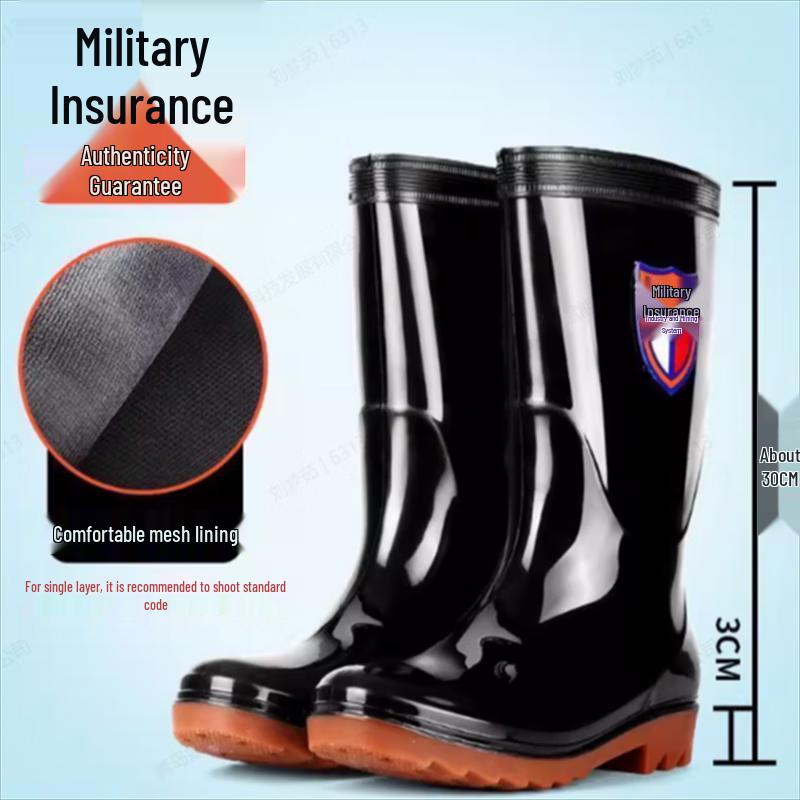 Manshajiaren Men s Durable Rain Boots