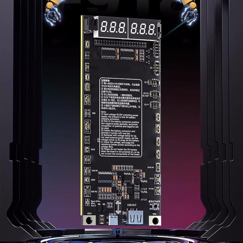 Battery Tester Activation Board Phone Battery Repair Circuit Board Universally for Smartphone Phone Quick Charging