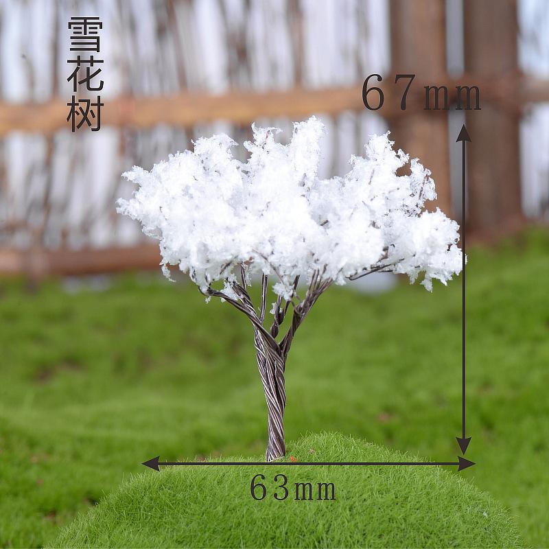 

1/5pcs/Set Mini Tree Fairy Garden Miniatures Micro Landscape Resin Crafts Bonsai Figurine Garden Terrarium Accessories supply 5pcs небо синє кольору
