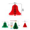 Holiday Season Honeycomb Ball Decorations For Christmas Party And Winter Festivities