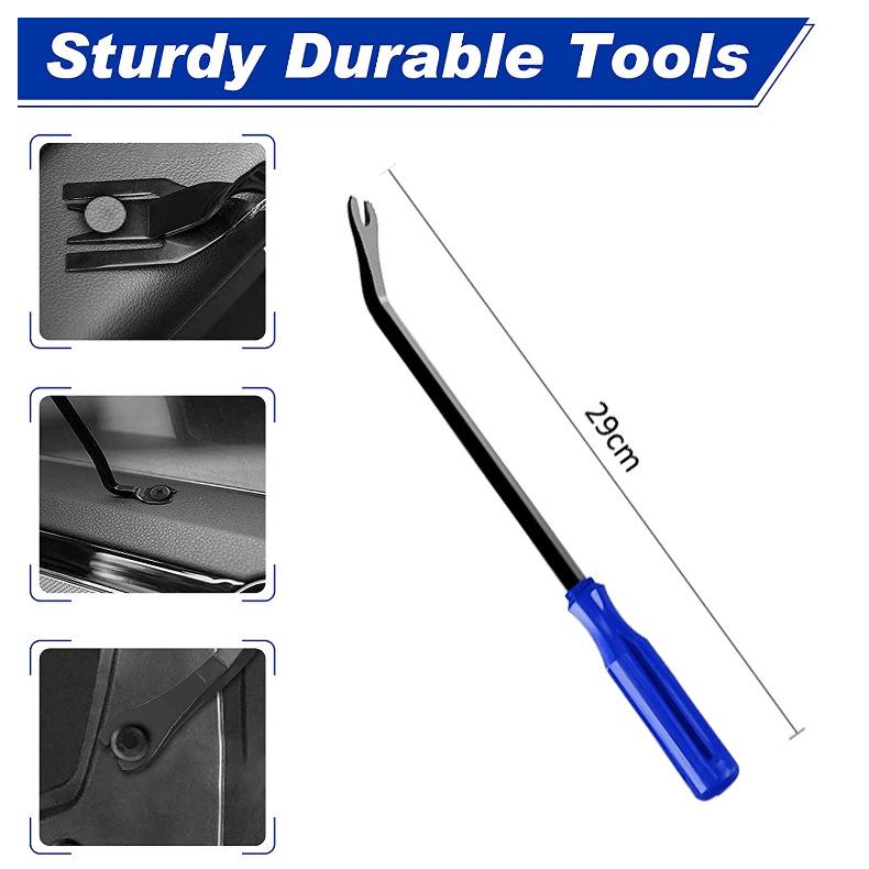 19-Piece Car Audio Removal Tool Kit & Pry Bar Set