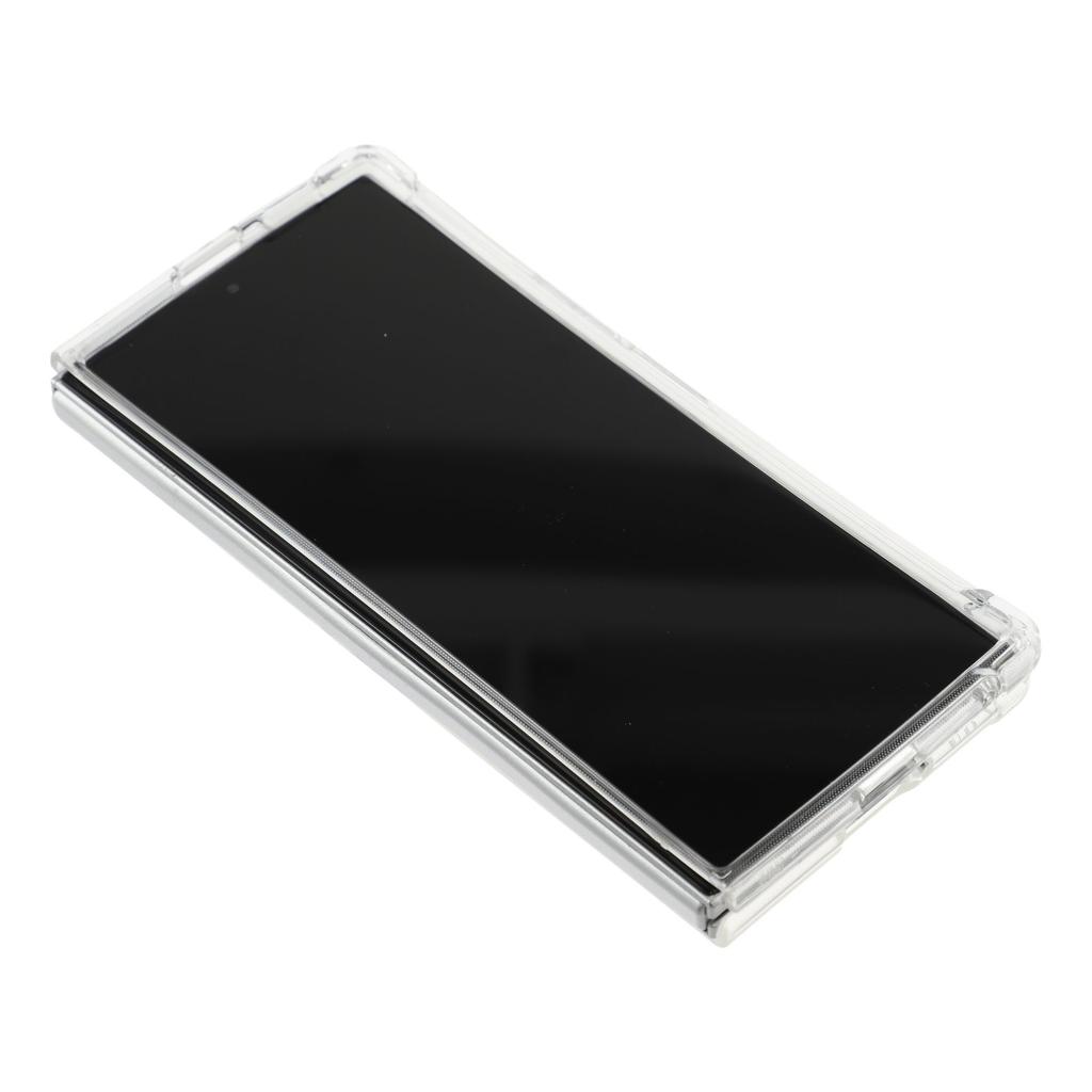 For Samsung Galaxy Z Fold7 5G Case Crystal Clear TPU Phone Cover with Reinforced Corner