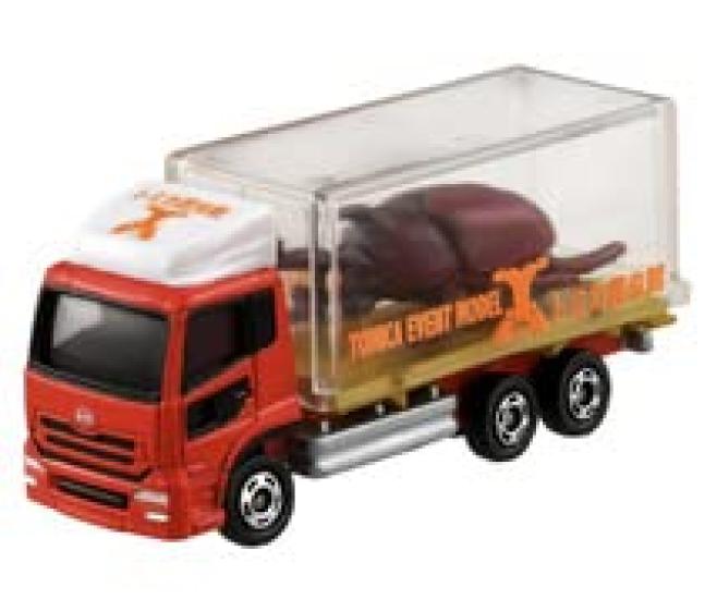 Tomica Expo UD Trucks Quon Tomica Insectarium Truck (Giant Rhinoceros Beetle) Tomica Event Model No. 20