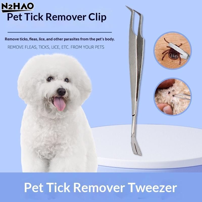 1Pcs Professional Tick Removal Tweezers For Humans & Pets 2 In 1 Tick Remover Tool Pets Flea And Tick Removal Tick Remover Tools