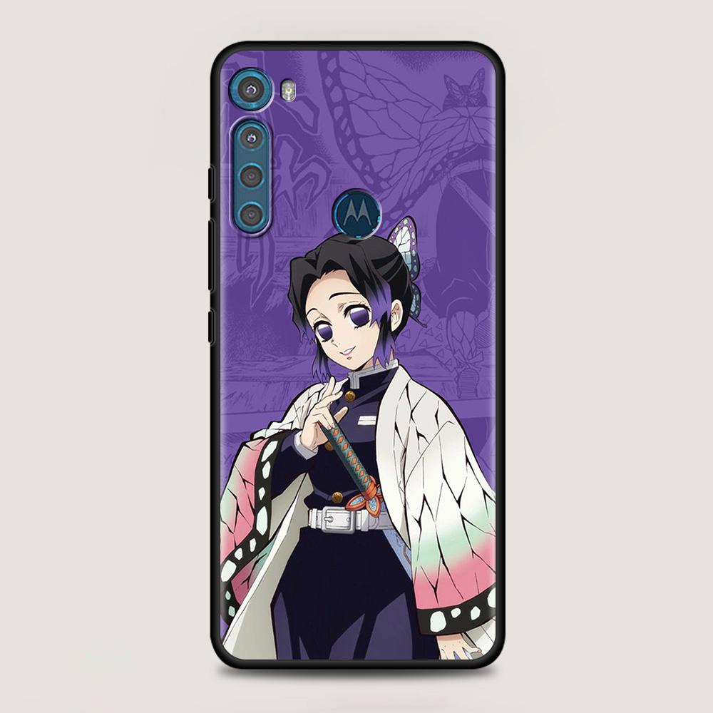 

Чехол с рисунком аниме «Demon Blade» для MOTOROLA One Fusion для Moto G10 G9 G8 Plus Play Power One G20 G30 G40 G50 G60 Edge 20 Shell Moto G Stylus 5G