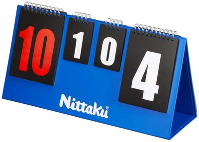 Nittaku Table Tennis Match Scoreboard JL Counter Depth 13 X Width 41 X Height In 600 G NT-3731 Approx. 20.5 (cm) (when Use) Weight