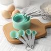 4/8pcs Measuring Cup and Spoon Set, Stackable Cups and Spoons, Nested Measuring Cups with Stainless Steel Handles