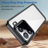 For Xiaomi 15 Pro Phone Case WANLONFENG XC Series TPU Acrylic Cover with Tempered Glass (Big Lens Hole)