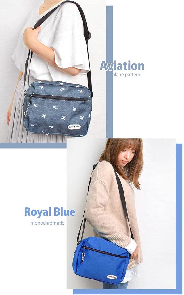 OUTDOORPRODUCTS Shoulder Bag Crossbody Bag 62319 Navy Dot [Outdoor Products] odcd-03