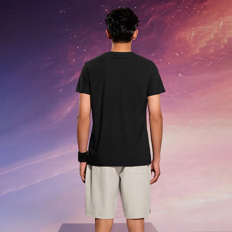 HLA Men's Three-Body Cooling Short-Sleeve T-Shirt