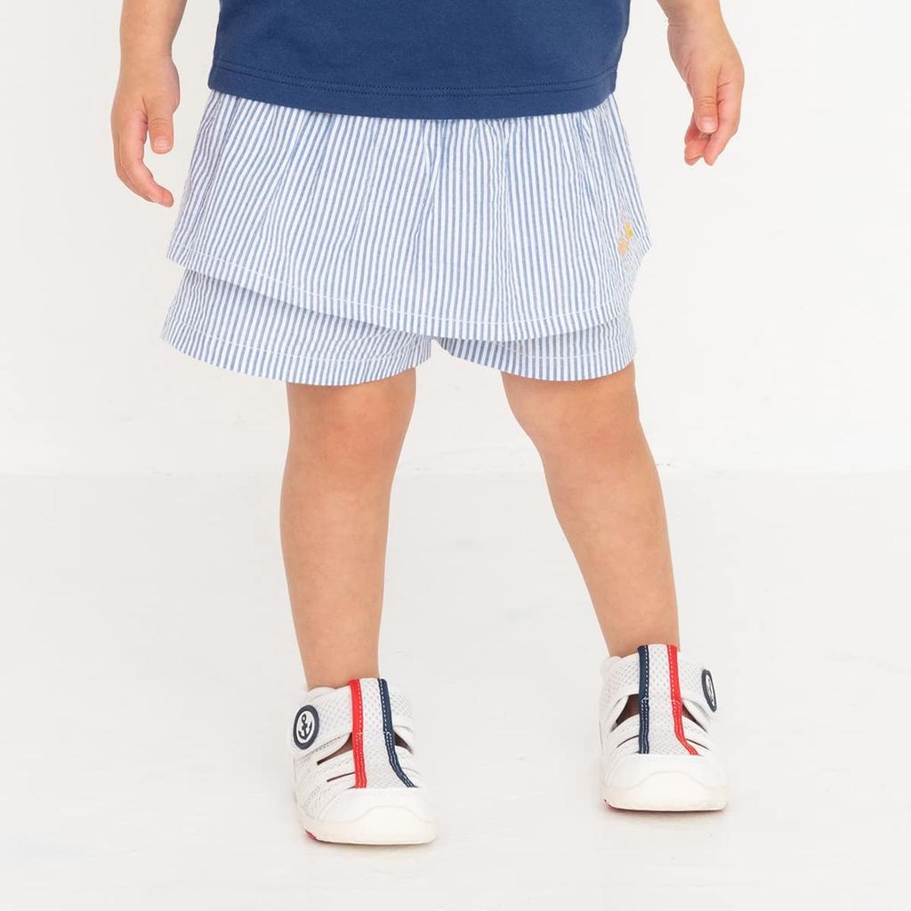 HOT Shorts for Blue [MIKIHOUSE BISCUITS] 6-length Boys, Girls, Kids, Children's Clothing, 110cm, 72-3107-495