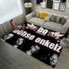 Böhse Onkelz German Rock Band Carpet, Retro Rug, Suitable for Living Room, Bedroom, and Bar.