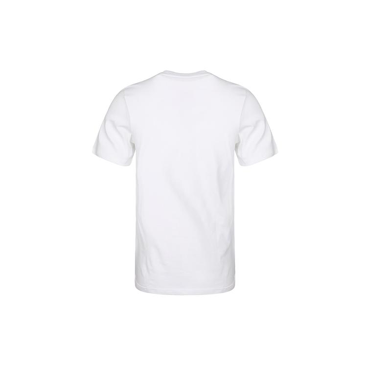 Nike T Shirts Men's White Crew Neck Moderate Straight Fit BV0629-100