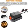 Power Wheel Adapter with Fuse&Switch, Secure Battery Adapter for 20V MAX Lithium Battery,with 12 Gauge Wire, Good Power Convertor for DIY Ride On