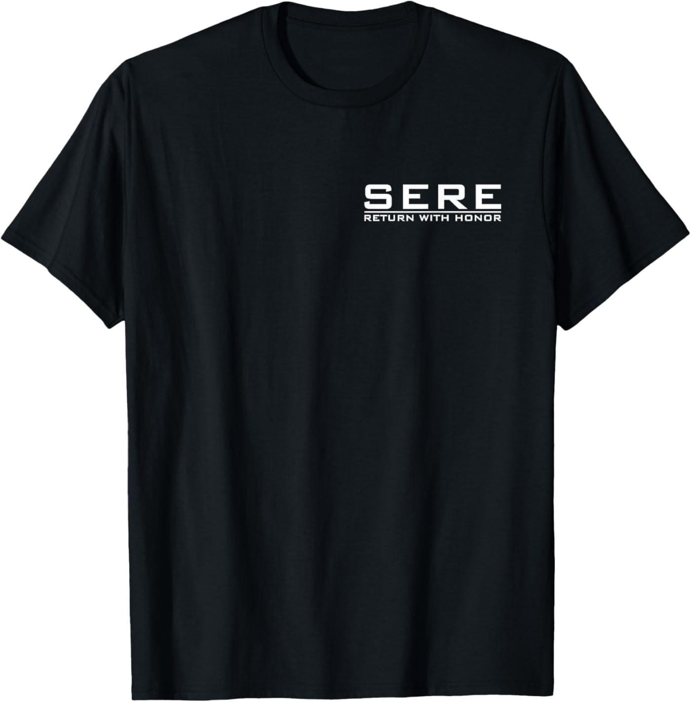 SERE Survival Evasion Resistance & Escape Military Training T-Shirt XL