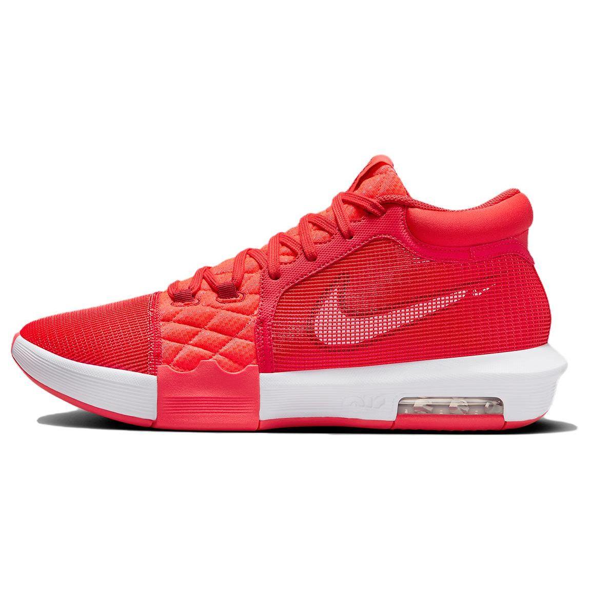 Nike LeBron Witness 8 Light Crimson Men Sneakers Red Bright-Crimson Gym-Red FB2239-600 43
