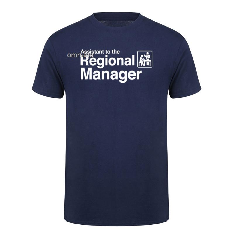 Funny Assistant To The Regional Unisexager Office TShirt Graphic Streetwear Short Sleeve ONeck Cotton T Shirts Unisex HJ061