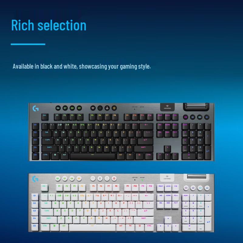 Logitech G915 X LIGHTSPEED Tri-Mode Low-Profile Mechanical Gaming Keyboard