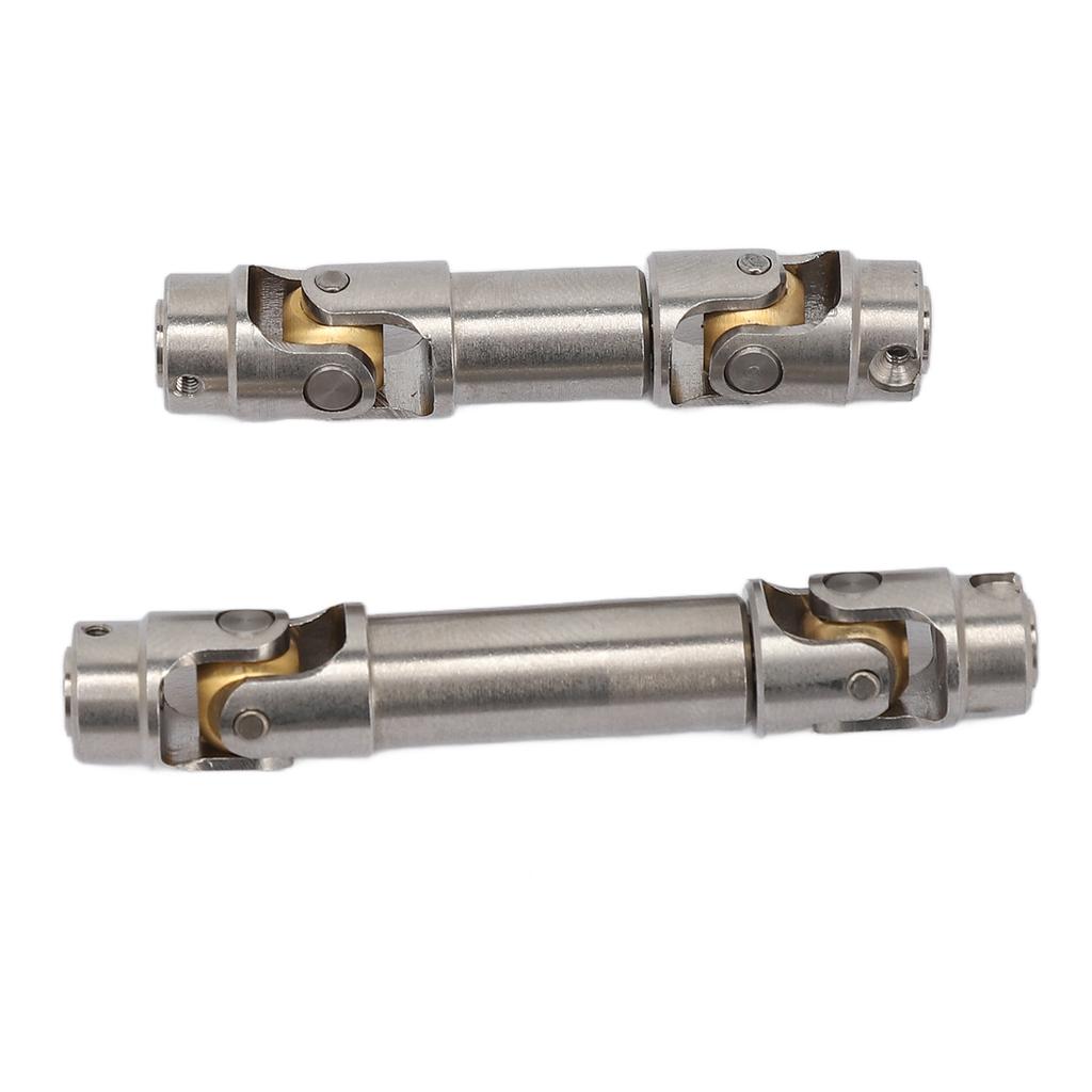 RC Car Drive Shaft Stainless Steel Front Rear Center Drive Shaft for Traxxas TRX4M 1/18 RC Cars Silver