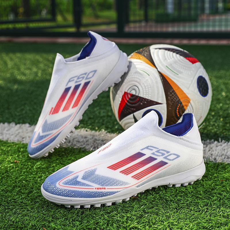 X Series F50 + Broken T Nails with Shoelaces Men's Youth Professional Boots New Football Shoes Fujian Foreign Trade