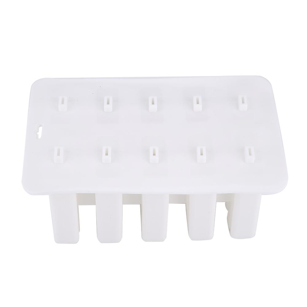 Popsicle Molds Food Grade Silicone Frozen Ice Cream Maker for Children Summer White