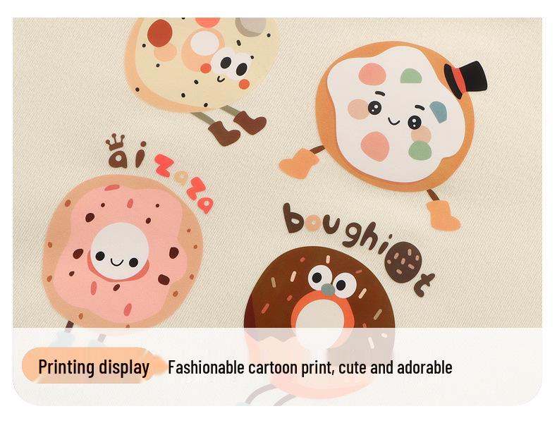 Children's Warm Cotton Cartoon Base Layer Top - Temperature-Sensitive, Half-High Collar Shirt for Baby Girls, Ideal for Autumn/Winter.