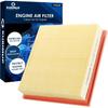 CA10755 Replacement Engine Air Filter, Efficient Filtration Offers 99% Air Purification, Fit For Toyota Avalon/Camry/Highlander/Sienna (2011-),Lexus,