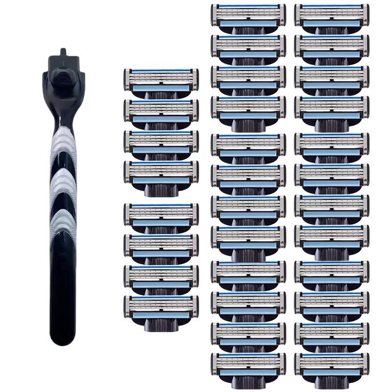 Three-Layer Stainless Steel Manual Razor Blades – Classic Shaver