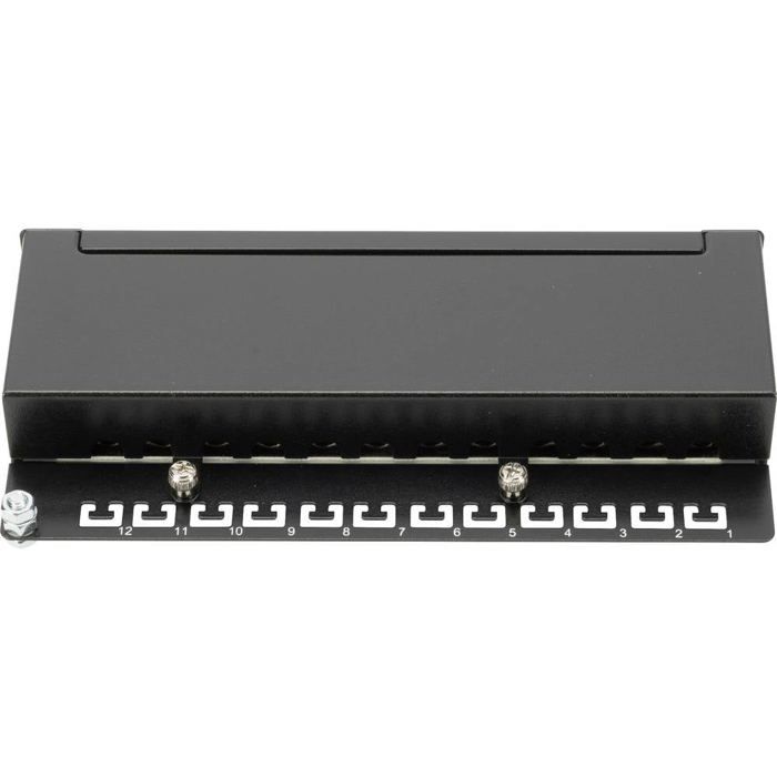 Tableau de connexions - DIGITUS - DN-91612SD-EA - RJ-45 X 12 - 1U - Noir