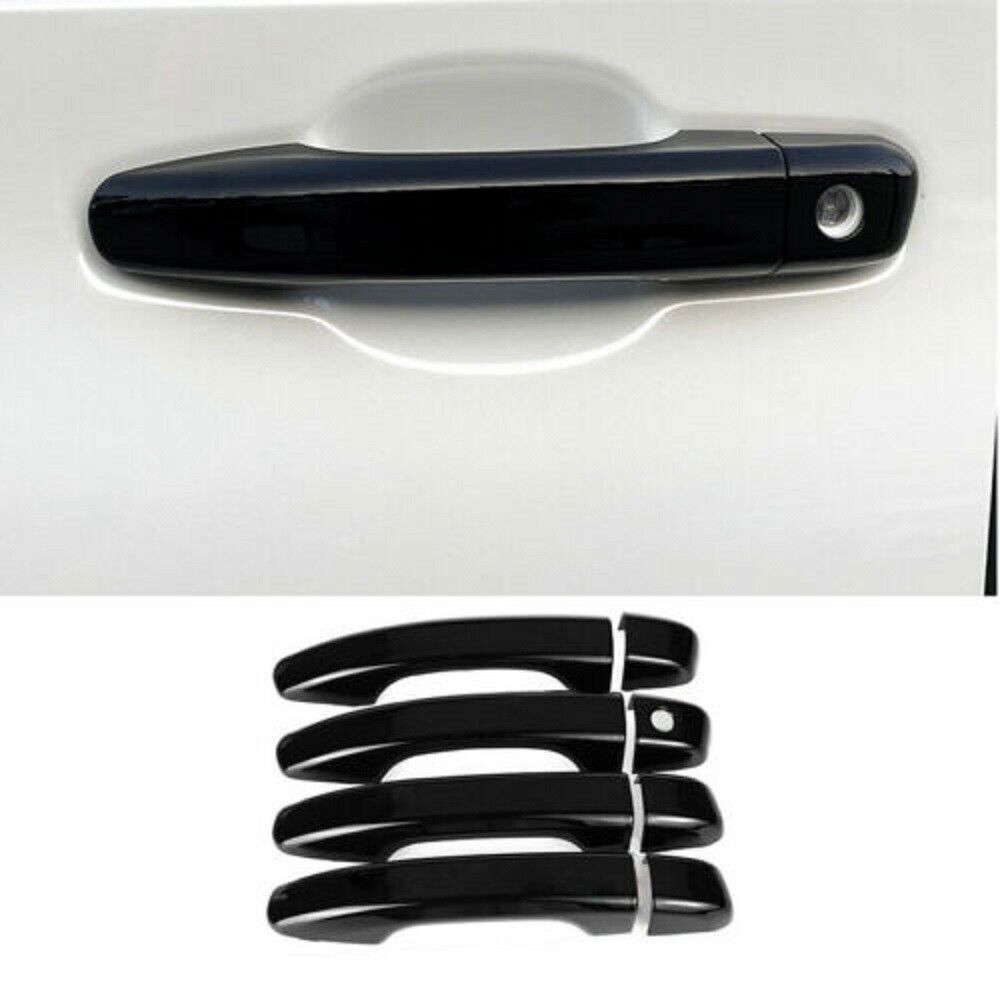 Gloss Black Style Exterior Door Handle Cover Trim Fits 2018- Honda Accord