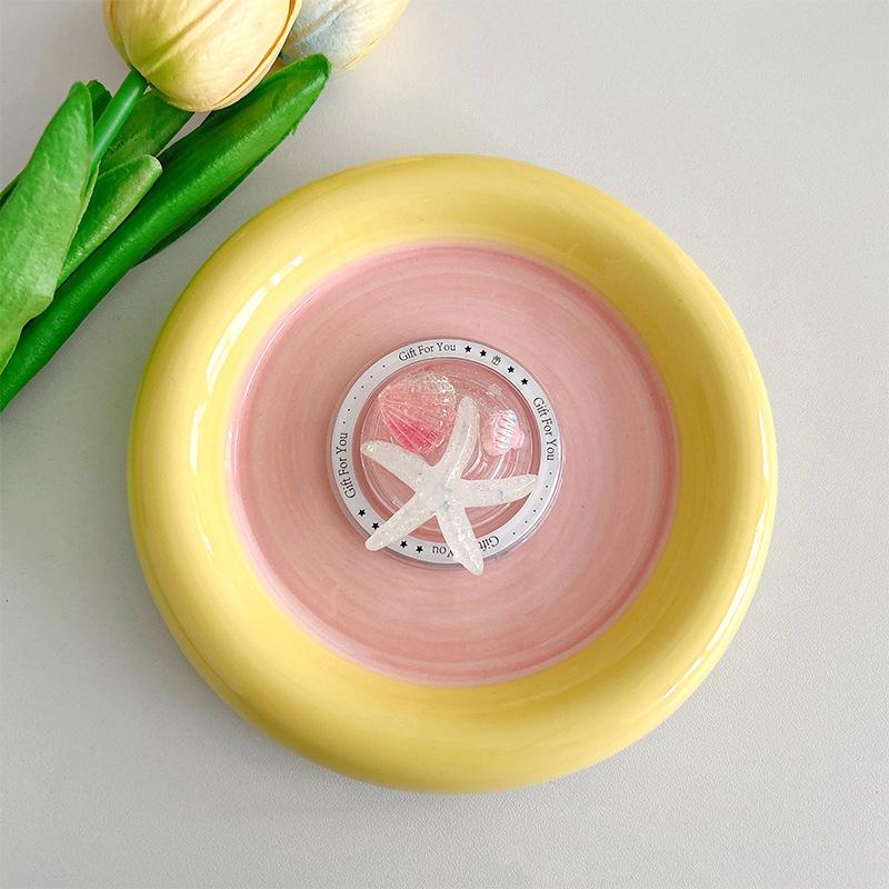 Magnetic Suction Magsafe Starfish Shell Small Fresh Summer Mobile Phone Airbag Bracket Glitter Back Sticker Retractable To Watch Dramas