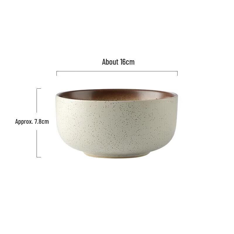 Japanese Style Ceramic Noodle Bowl