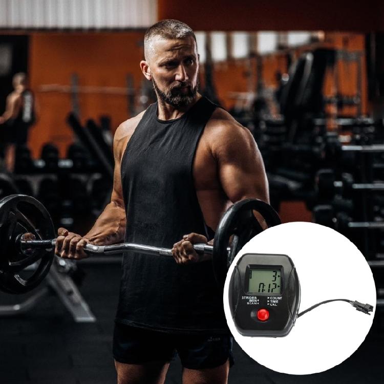 LCD Display Stapmachine Teller Stepper Teller Monitor Buikwiel Teller voor Taille Machine Air Walker Duurzaam