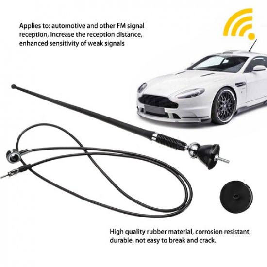 

Car Car Car 16 Stereo FM AM & Radio Universal Amplified Signal Antenna Roof Fen