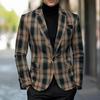 Men's Summer Plaid Business Vest - Sleeveless European Style Jacket