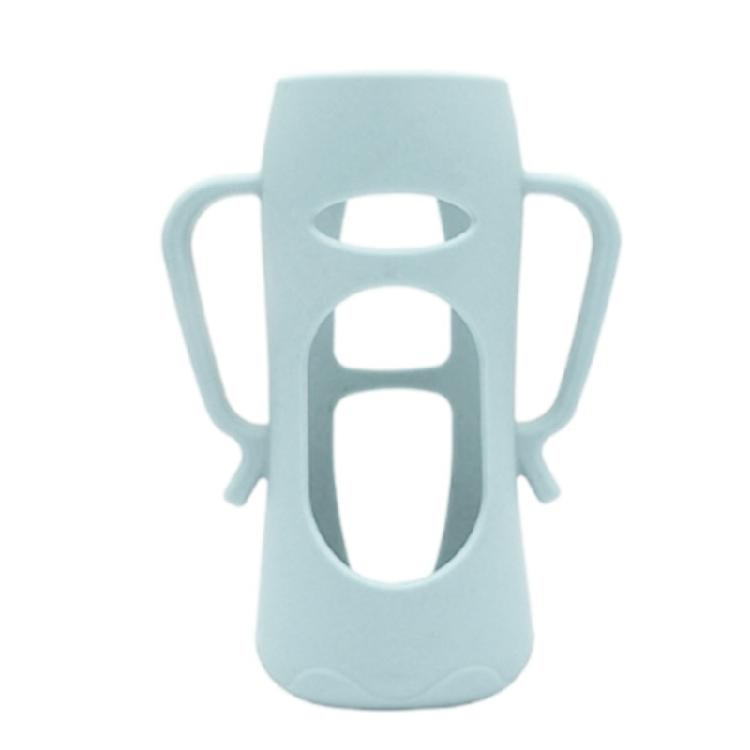 

Nonslip Silicone Bottle Holders With Ergonomic Handle Heat Protections for Standard Glass Feeding Container