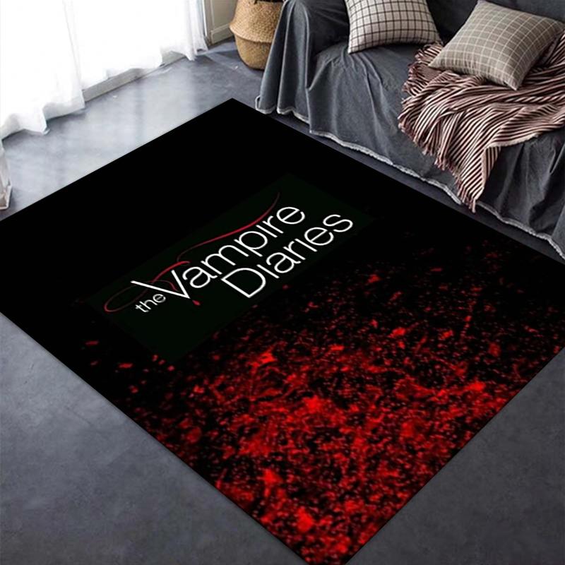 2025 Nuovo Tappeto Vampire Diaries per Soggiorno Camera da Letto Casa Decorazione Divano, Tappetino Antiscivolo per Giochi Bambini204