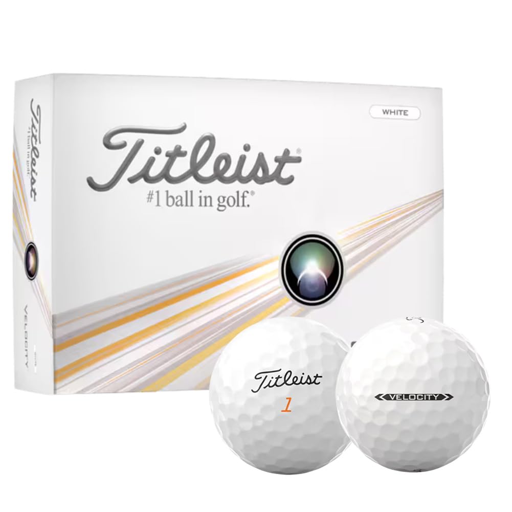 

Мячи для гольфа Titleist VELOCITY (1 дюжина) [Параллельный импорт]