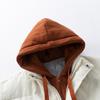 Men's Hooded Cotton Coat Winter 2025 - Thick Faux Two-Piece Warm Jacket