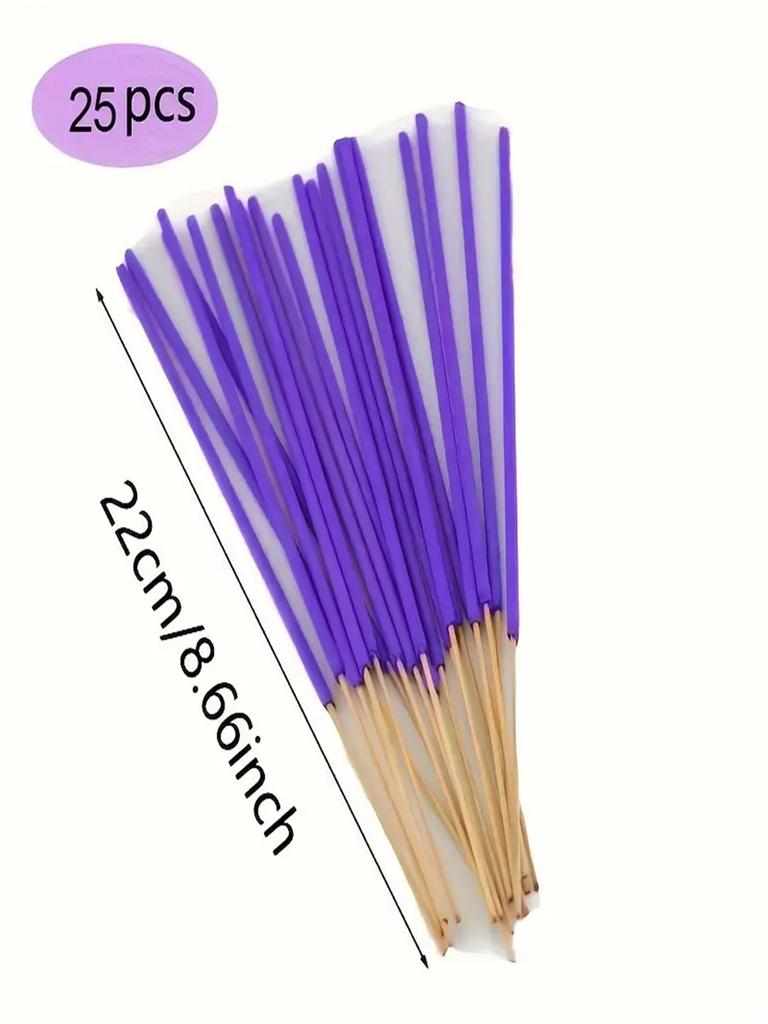 20/25/50/99 Pieces/Pack, Natural Lavender Scented Sticks, Aromatherapy Suitable for Home, Yoga, Tea Room and Meditation Scenes