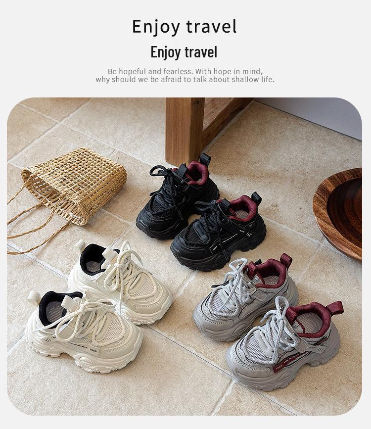 2026 Spring Kids' Breathable Sports Shoes - Versatile Casual Sneakers for Girls and Boys