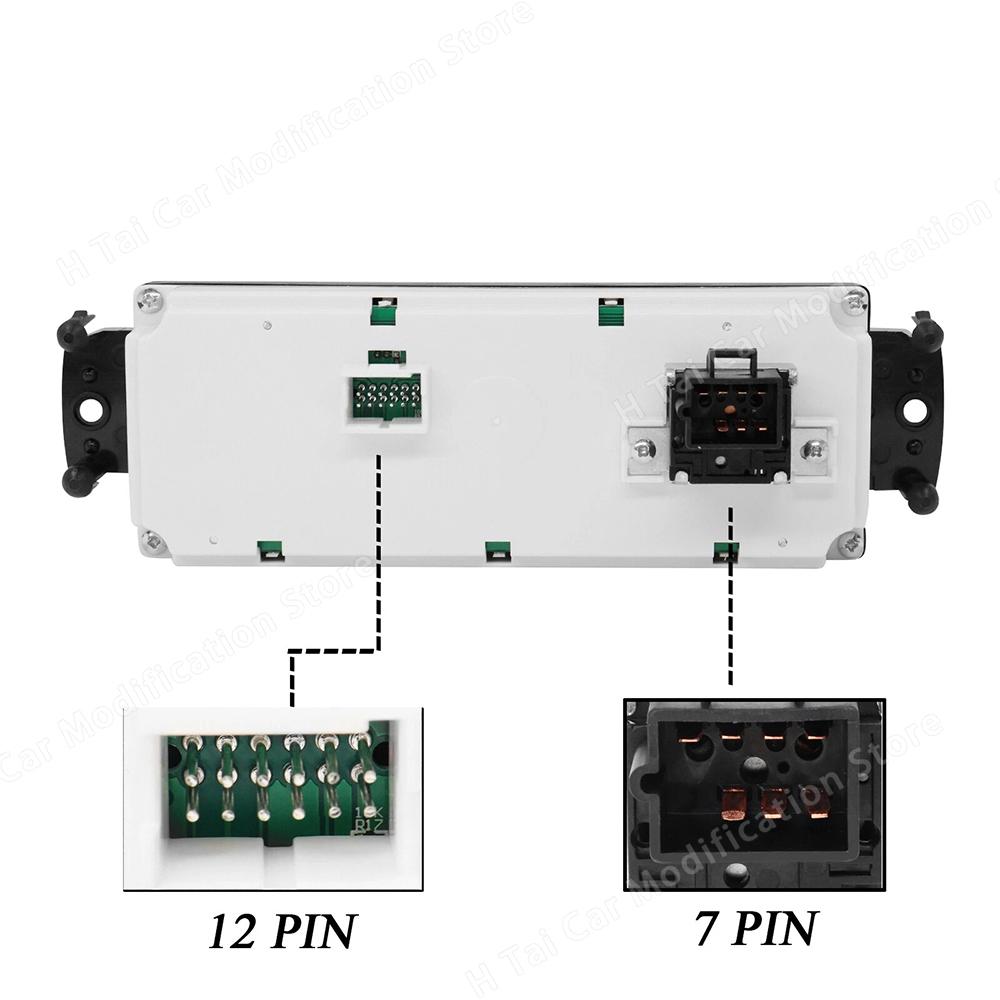599-218 AC Control Switch Panel Module For Chevy Tahoe Silverado GMC 1500 2500 1999 2000 2001 2002 Car Air Conditioning Parts