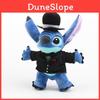 Luxusní a mazlivý nový anime oblek Lilo Stitch plyšový medvídek Dětská měkká hračka Dárek 24cm Panenky Hračky