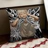 TThe SSummer Hikaru DDied Cushion Cover Reversible Soft Durable Pillow Cover Home  Car MultiScene Use for Daily Comfort